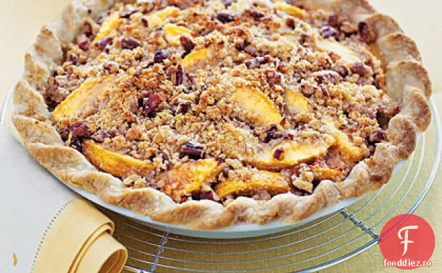 Blue Ribbon Peach Praline Pie
