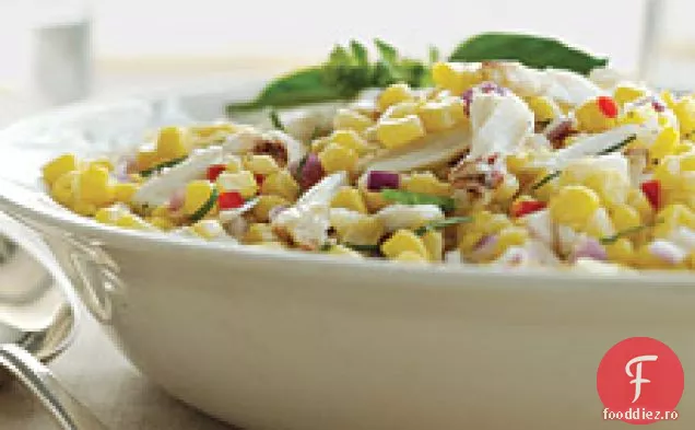 Salată Răcită De Porumb Și Crab