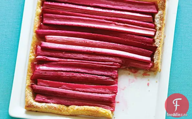 Rubarbă Cardamom Galette