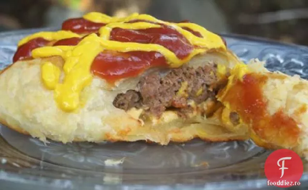 Cheeseburgeri De Patiserie Cu Puf