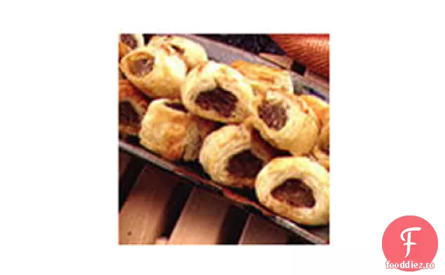 Pufuri de cârnați și parmezan