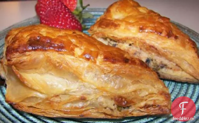 Paste cremoase de Picnic cu pui și usturoi-Colete cu Boursin