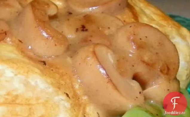 Carne De Vită En Croute Cu Sos Marsala