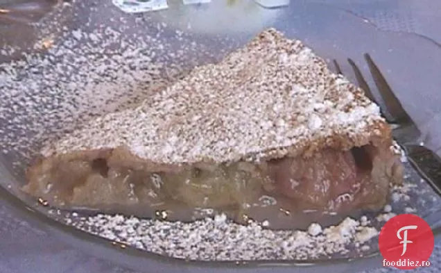 Tarten Riwbob (Tarta Cu Rubarbă) Welsh