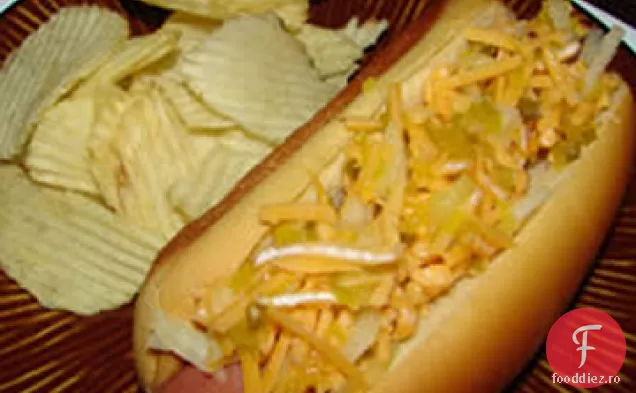Hot dog cu lucrările