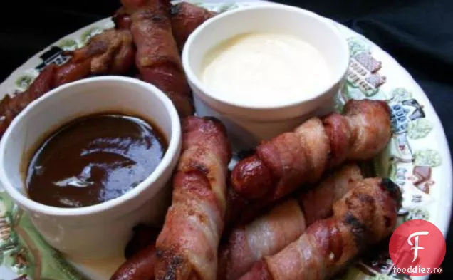 Smoky BBQ Bacon-învelite câini