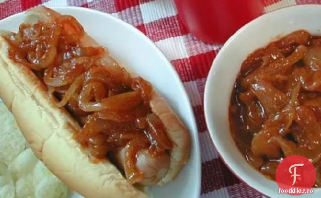 Sos De Ceapă Hot Dog