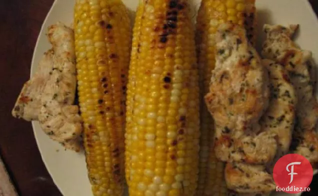 Pui De Oregano Cu Lămâie La Grătar