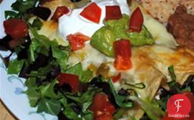 Enchiladas De Pui Cu Smântână Fermecată