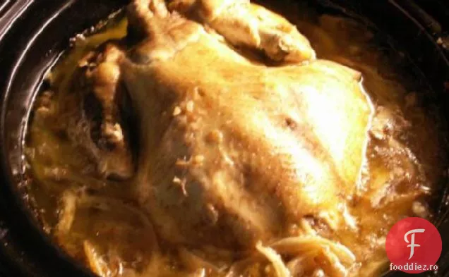 Crock Pot Pui De Ceapă Franceză