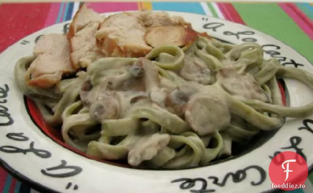 Ciuperci De Pui Alfredo
