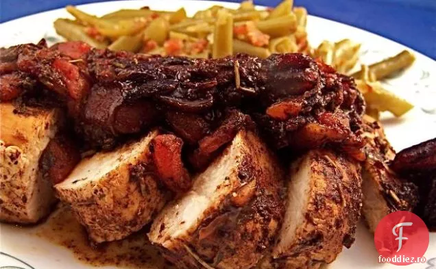 Pui Balsamic Glazurat