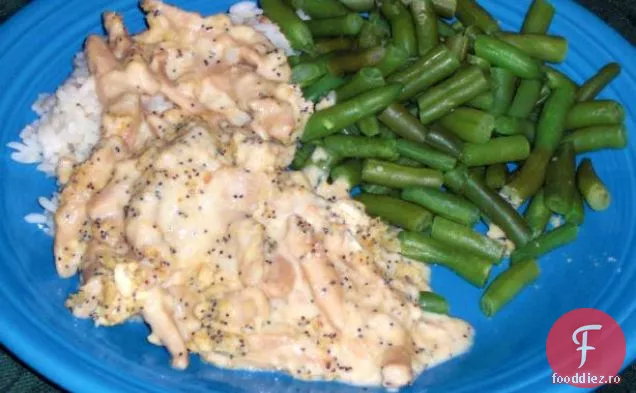 Versiunea mea Veggie ușoară a puiului cu semințe de Mac