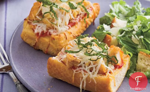 Pizza Cu Parmezan De Pui