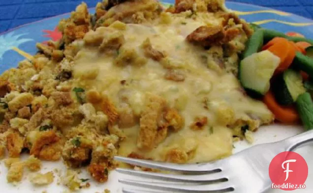 Piept De Pui Dezosat Cu Amestec De Umplutură