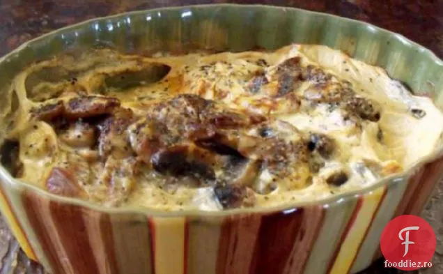 Pui Cu Sos De Parmezan
