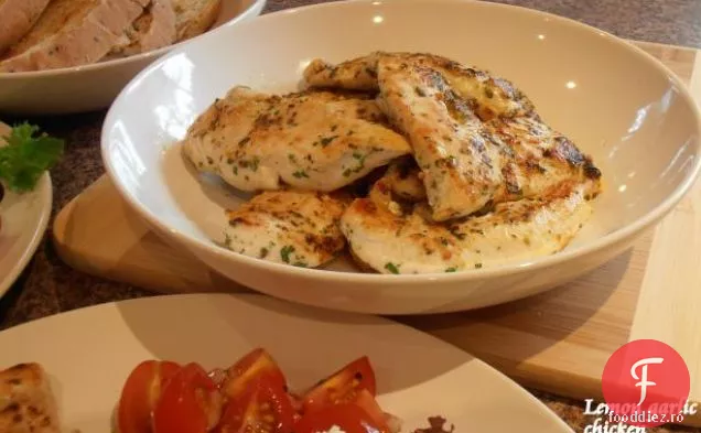 Pui Cu Usturoi De Lămâie
