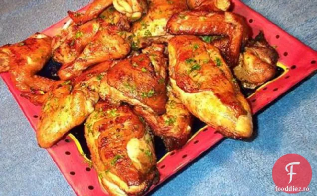 Pui La Grătar Cu Cărbune