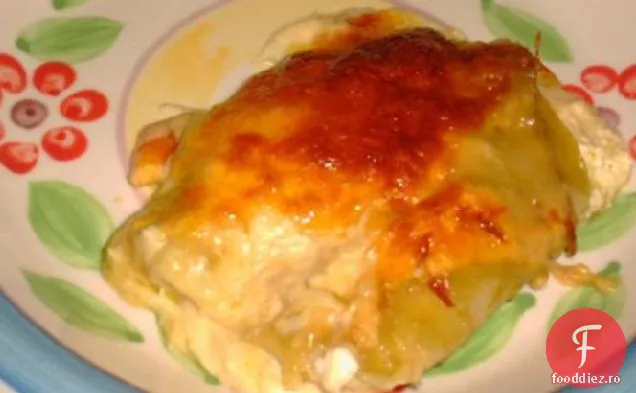 Enchiladas Cu Brânză Cremă De Pui