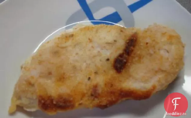 Pui cu crustă de parmezan Hellmann (versiune cu conținut scăzut de grăsimi)
