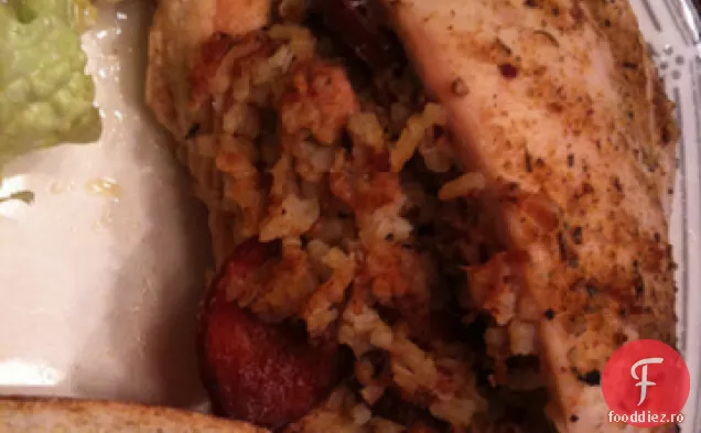 Piept De Pui Umplut Cu Chipotle