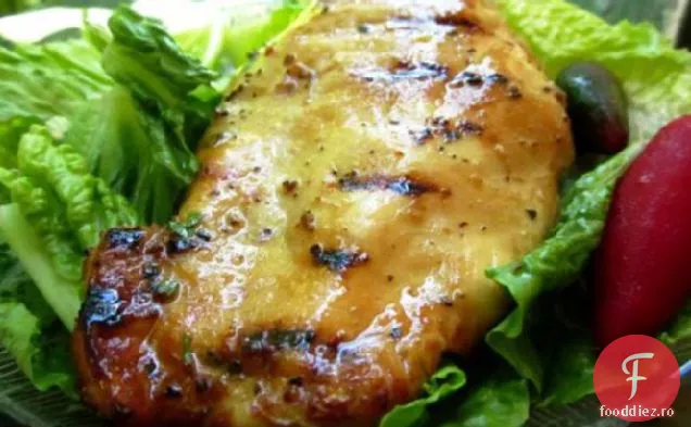 Jalapeno și pui glazurat cu busuioc