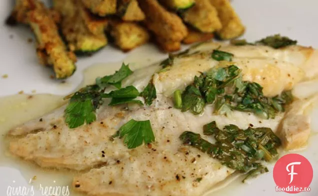 Tilapia Cu Lămâie Cu Usturoi La Cuptor