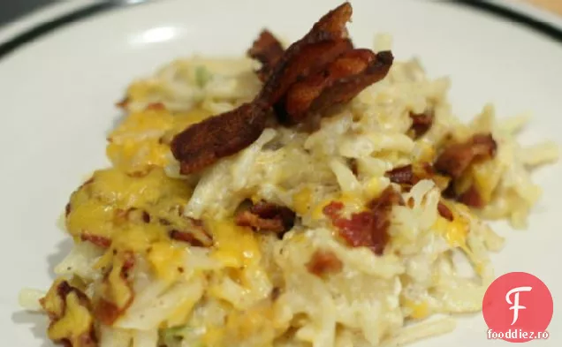 Caserola cu bacon și Hash Browns