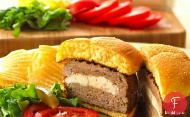 Burger De Curcan Umplut Cu Chavrie!