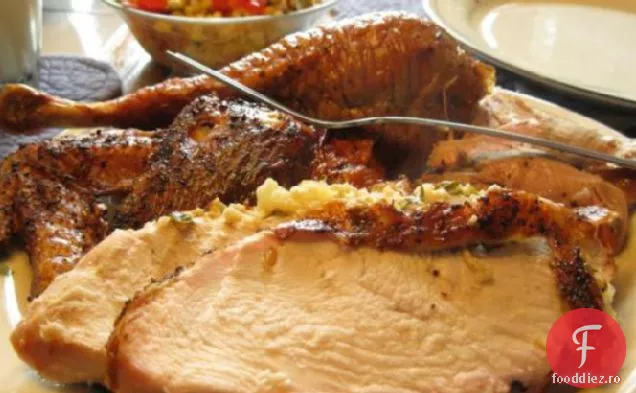 Piept De Curcan Cu Lămâie De Busuioc La Grătar