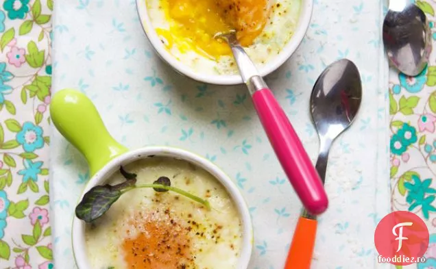 Ouă Coapte Cu Sparanghel Și Năsturel