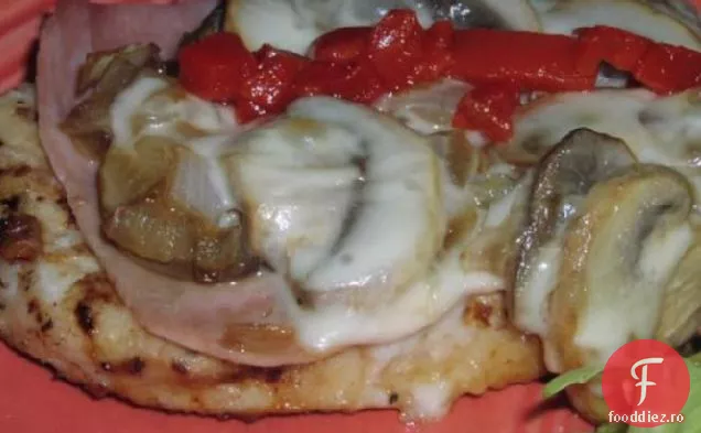 Curcan sau pui Cordon Albastru--Weight Watchers