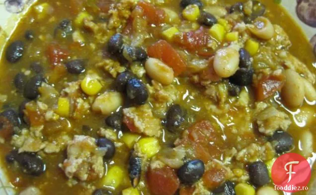 Supă Taco De Curcan Și Fasole