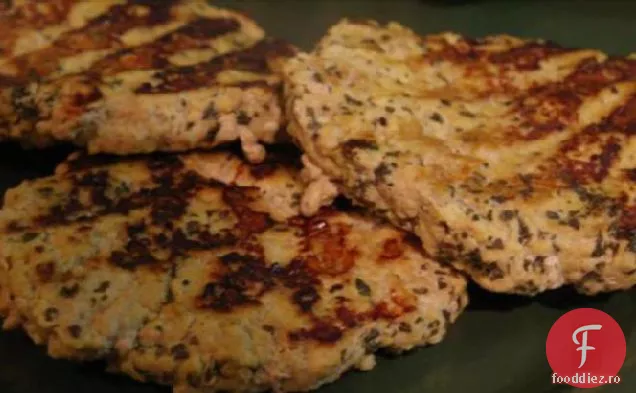 Burgeri De Curcan Cu Ierburi Și Citrice