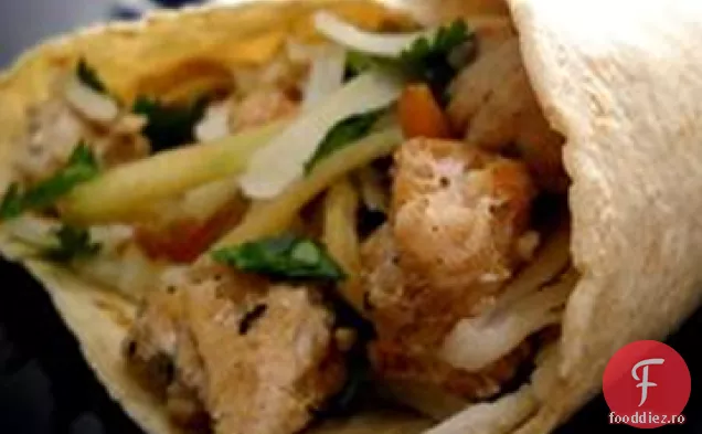 Teriyaki Turcia Burritos