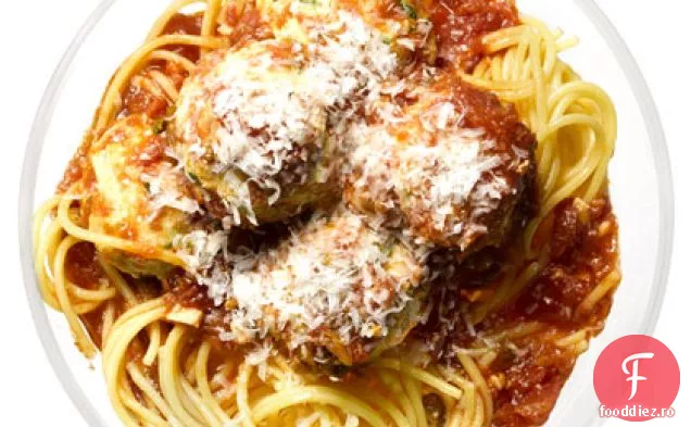 Spaghete cu chiftele de curcan
