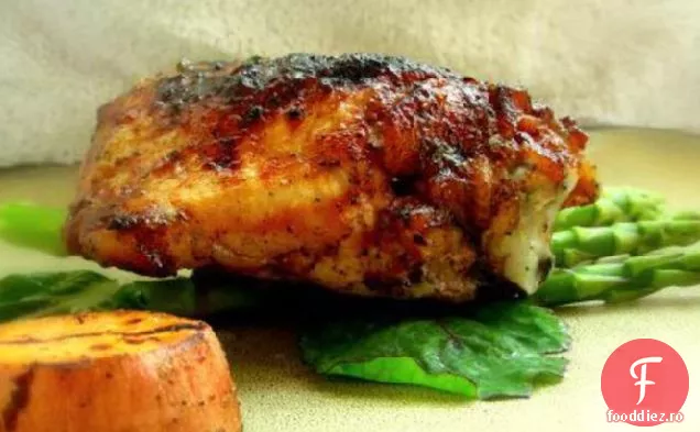 Piept De Curcan La Grătar