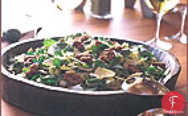Salată de andive-Nasturel cu nuci confiate