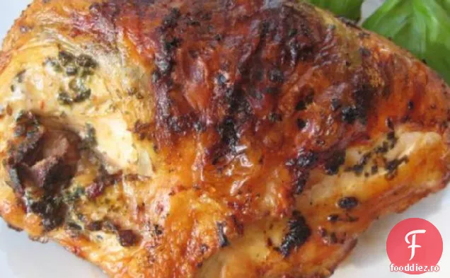 Piept De Curcan Prăjit Cu Rețetă Chipotle-Herb Rub