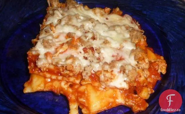 Lasagna De Curcan Ravioli Do-Ahead