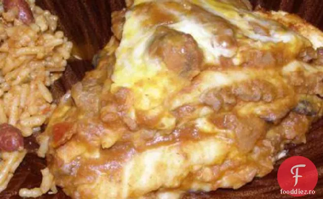 Lasagna mexicană delicioasă cu o lovitură mai sănătoasă!