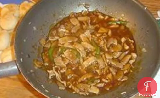 Carne de porc cu sos de stridii Teresa