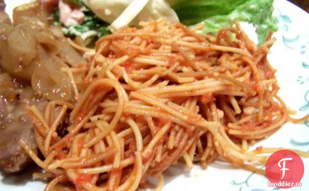 Paste Picante Cu Sos De Roșii Și Slănină