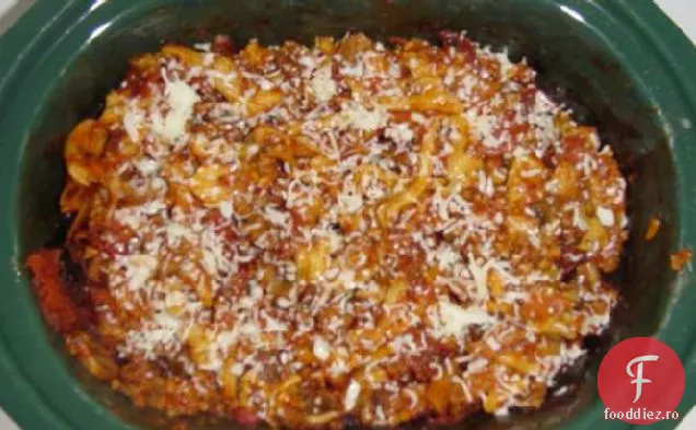 Crock Pot Rigatoni