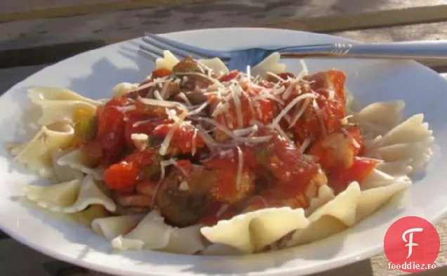 Cacciatore de pui peste paste