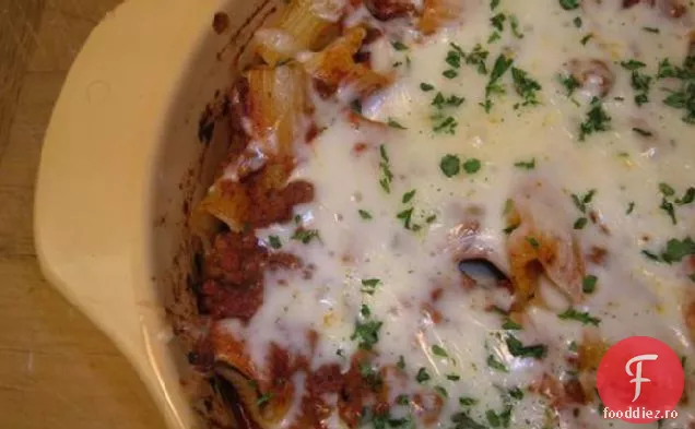 Minunat Cheesy Rigatoni Coace