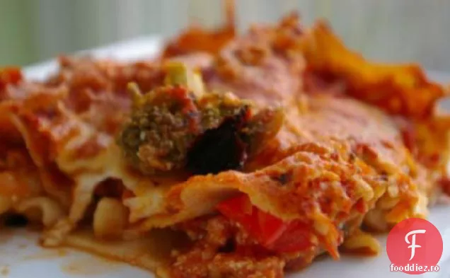 Lasagna cu brânză ușoară (WW)