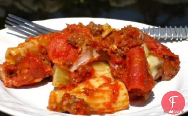 Crock Pot Pizza Caserola