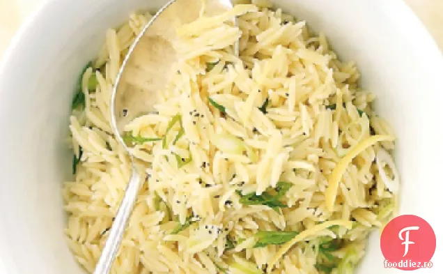 Lemony Orzo