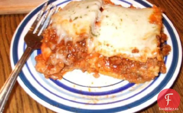 Lasagna Extra brânză pentru Roy